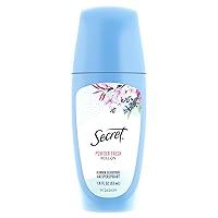 Secret Deodorant Powder Fresh 1.8 Ounce Roll-On (53ml) (Pack of 2)