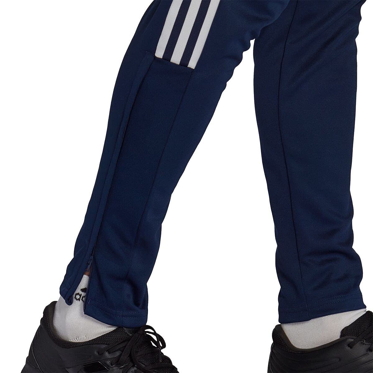 ADIDAS KIDS FOOTBALL PANTS YOUTH SLIM FIT TAPERED TRACKSUIT TRAINING PANTS  NAVY | eBay
