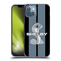 Head Case Designs Officially Licensed Shelby Gray Car Graphics Soft Gel Case Compatible with Apple iPhone 13