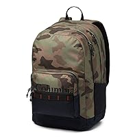 Columbia Unisex Zigzag 30L Backpack, Cypress Camo/Black, One Size