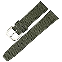 Watch Band For IWC PILOT WATCHES PORTUGIESER Men Insurance Clasp Strap Watch Accessories Nylon Leather Watch Bracelet Chain