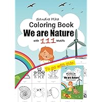 KitaFix-Creative: Coloring Book We are Nature: 111 Motifs to color or as copy template