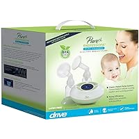 Drive Medical Pure Expressions Economy Dual Channel Electric Breast Pump