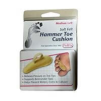 PediFix Hammer Toe Crest Cushion Medium 8+, Left