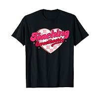 Teaching Sweethearts, Heart Lover Teacher Valentines Day Tee T-Shirt