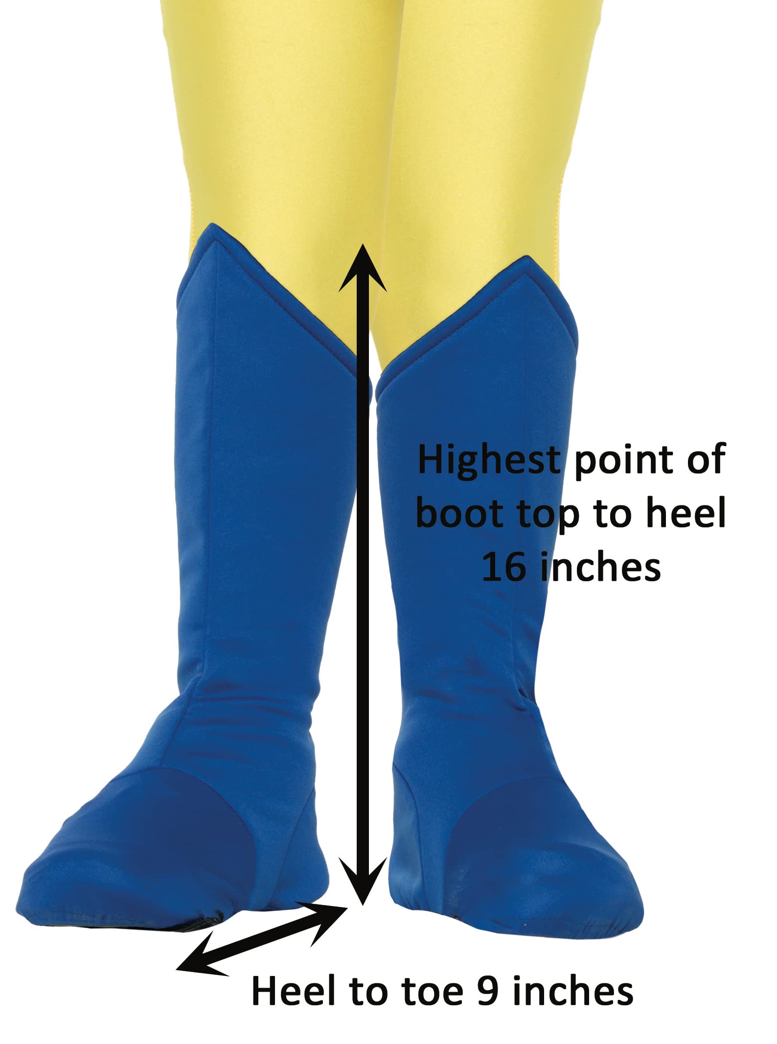 Rubie's Child's Forum Super Hero Boot-Covers, Blue