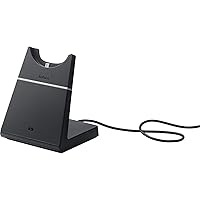 Jabra Evolve 75 Charging Stand Only – Provides Easy and Convenient Charging and Storage, Authentic Jabra Office Headset Accessory, Black