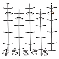 Guide Gear Full Step Climbing Stick Ladder for Tree Stands, Deer Hunting Gear and Accessories, Full Step, 25’