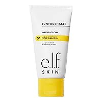 SKIN Suntouchable Whoa Glow SPF 30, Sunscreen & Makeup Primer For A Glowy Finish, Made With Hyaluronic Acid, Vegan & Cruelty-Free, Packaging May Vary, Sunbeam