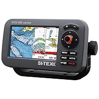 SVS-560CF Chartplotter - 5 Color Screen w/Internal GPS & Navionics+ Flexible Coverage Consumer Electronics