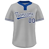 Custom Baseball Jersey Stitched Personalized Hip Hop Baseball Shirt Sports Uniform for Men Women Youth