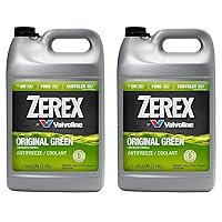 Zerex Original Green Low Silicate Concentrate Antifreeze/Coolant 1 GA, 128 Fl Oz (Pack of 2)