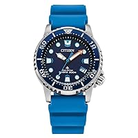Citizen Women's Analogue Eco-Drive Watch with Silicone Strap EO2028-06L
