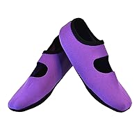 Women's Extra Large Slipper, Purple, X