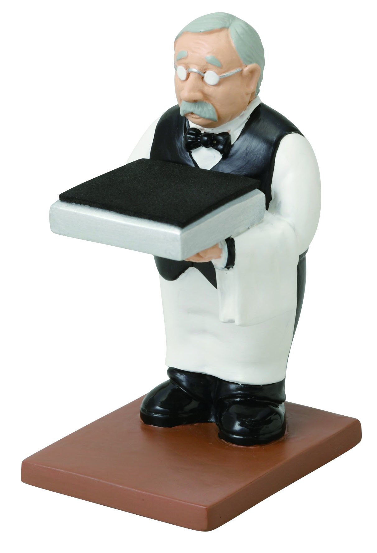 Seto Craft Motif. Watch Stand, Old Man SR-3226-170, Black, Individual Package Size: 3.3 x 3.0 x 5.1 inches (8.3 x 7.6 x 13 cm)