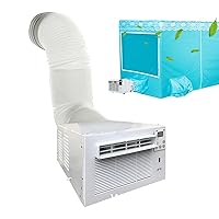 Portable Camping Air Conditioner,2985BTU Mobile Tent Free Drainage Cooler,Panel Control with Mosquito Net 330W/400W Aircon Unit for Camping Tent, Outdoor, Indoor,0.9M,220V