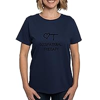 CafePress Occupational Therapy Heart Women's Cotton T-Shirt