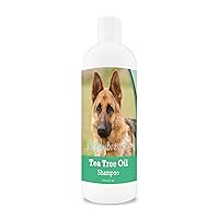 Healthy Breeds German Shepherd Tea Tree Oil Shampoo – Formulated for Dry, Irritated Skin – Reduce Dandruff – Wintergreen Scent – 8 oz