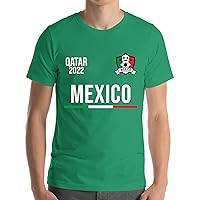 Mexico Soccer Jersey Tee Flag Football Shirt Gift T-Shirt