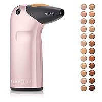 Temptu Air Airbrush Starter Kit: Cordless Professional At-Home Airbrush Makeup Travel-Friendly Anti-Aging, Long-Wear, Buildable Foundation For Healthy Skin in Rainbow and Pink