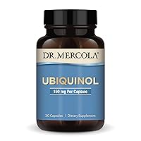 Ubiquinol 150 mg, 30 Servings (30 Capsules), Dietary Supplement, Supports Energy Production, Non-GMO