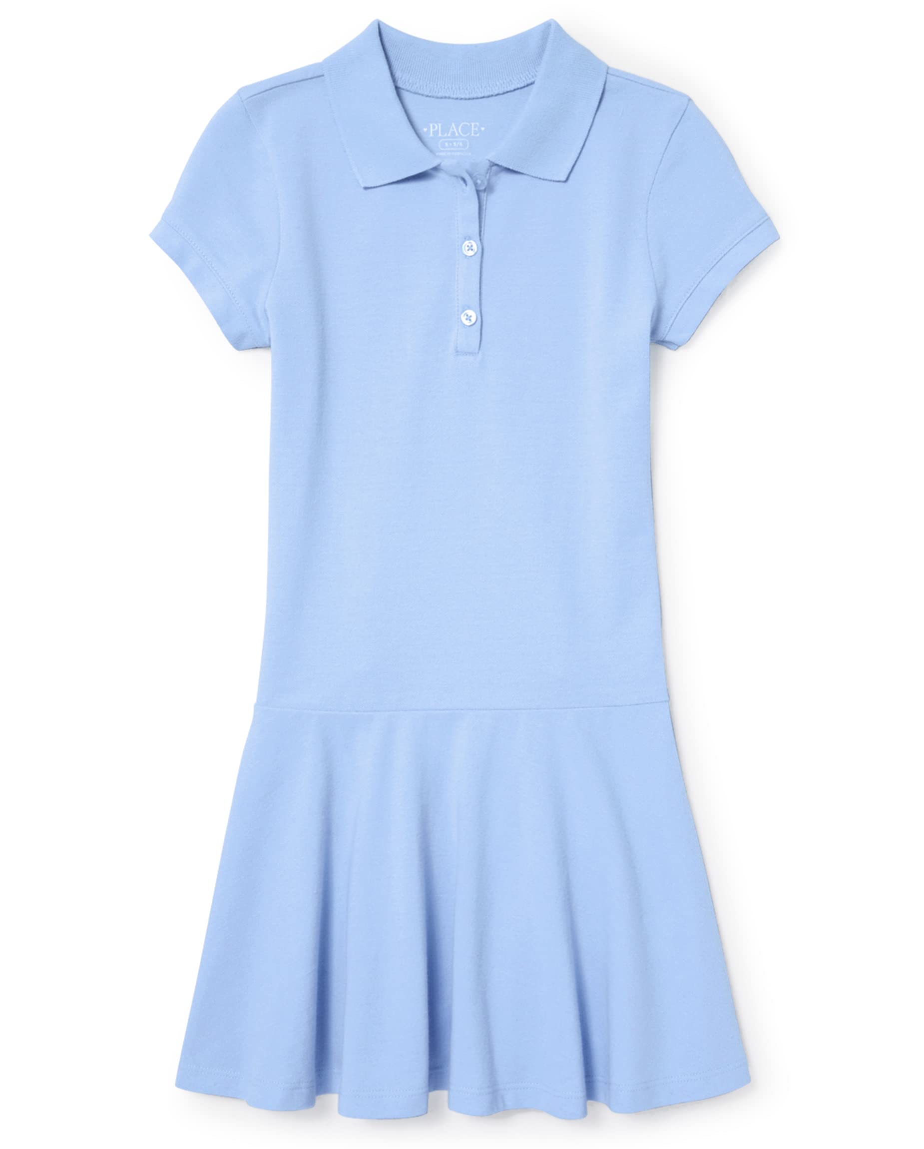 The Children's Place Girls' Pique Polo Dress