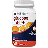 Glucose Tablets, Orange - 50ct