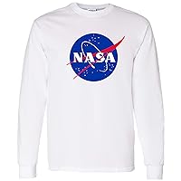 NASA Logo - National Aeronautics and Space Administration Long Sleeve T Shirt