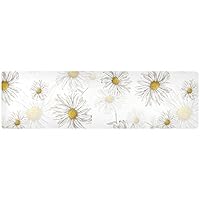 Chamomile Long Trivets for Hot Pots and Pans, Heat Resistant Trivet Runner and Waterproof Insulation for Coffee Table 39.40