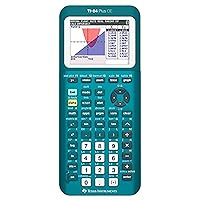 Texas Instruments TI-84 Plus CE Handheld Graphing Calculator, Teal, 84PLCE/TBL/1L1/AS