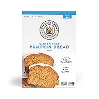 King Arthur, Gluten Free Pumpkin Bread + Muffin Mix, Gluten-Free, Non-GMO Project Verified, Certified Kosher, 12 Ounces