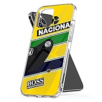 Phone Case Ayrton Cover Senna Shockproof Helmet Accessories Compatible with iPhone 15 14 13 Pro Max 12 11 X Xs Xr 8 7 6 6s Plus SE for Samsung S21 S22 S23 S24 Ultra Transparent