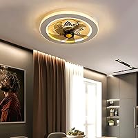 Fans, Ceilifans with Lights and Remote Ceilifan with Lightiled Light Ceilifans Withps Silent Ceilifan Childrens Fan Light Bedroom/White