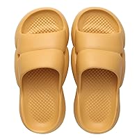 flip flop,Summer Men Women Thick-Soled Slippers Household Comfortable Soft-Soled Slippers Bathroom Bathing Non-Slip Slippers