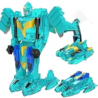 Transformer-Toys: Explosive Speed Body Robot, Collision Deformation Car Haihuang Action Figures, Teenagers Aged 15 and Above, Body Height of 5 Inches