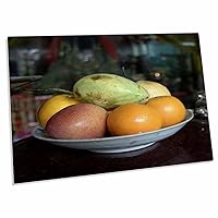 3dRose Vietnam. Fresh Fruit in a Bowl, Quan Congs Temple, Hoi... - Desk Pad Place Mats (dpd-226070-1)