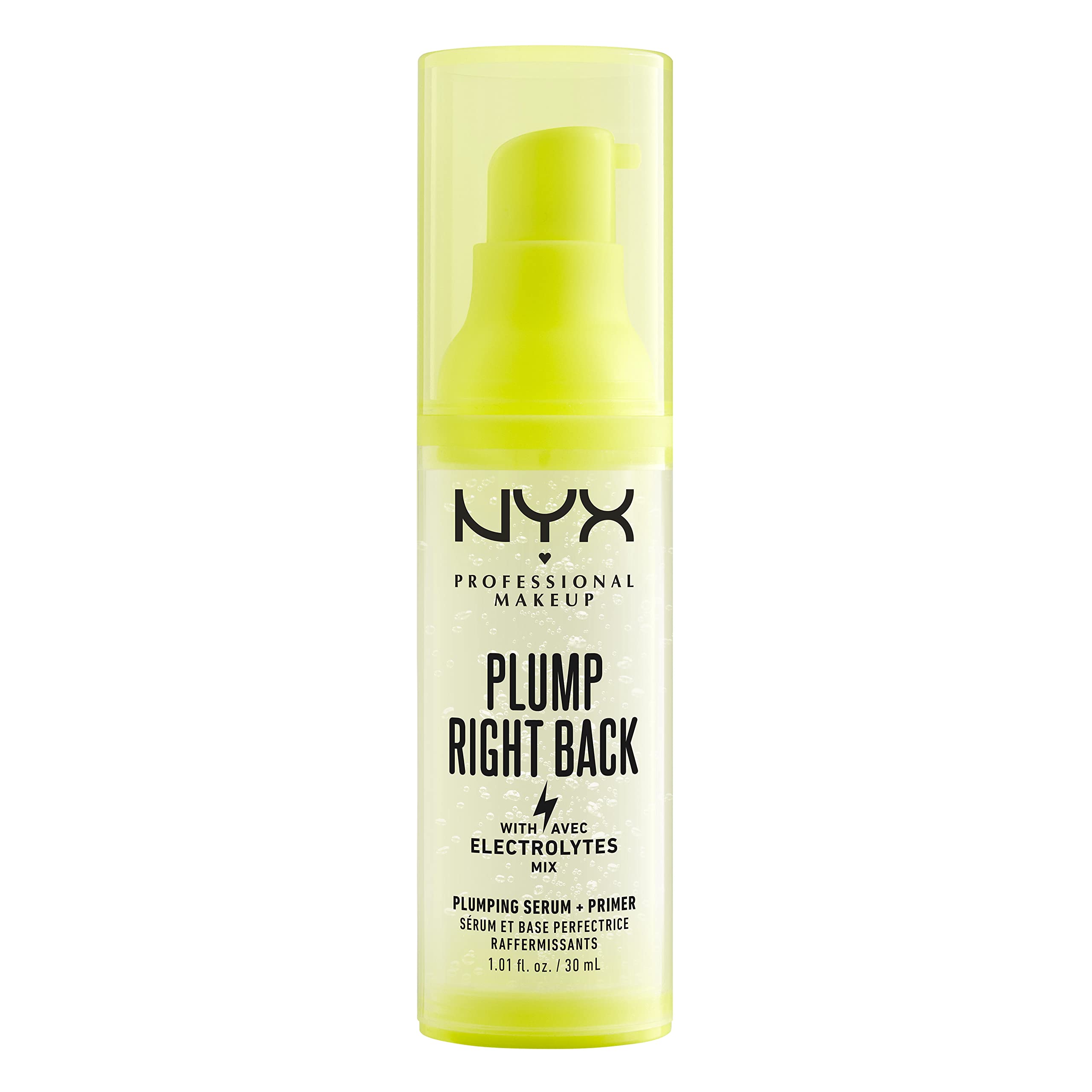 NYX PROFESSIONAL MAKEUP Plump Right Back Plumping Serum & Primer, With 5 Electrolytes