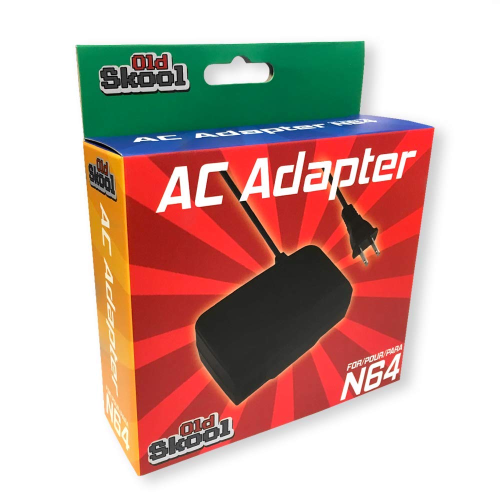 Old Skool Nintendo 64 Replacement Ac Adapter N64