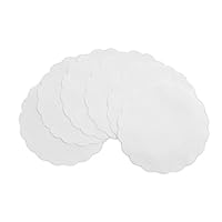 Disposable White Paper Coasters for Drinks, 3.5 Inch Round Coasters for Bar, Cocktail, Beverage, Wine Or Event, 500 Pack Bulk