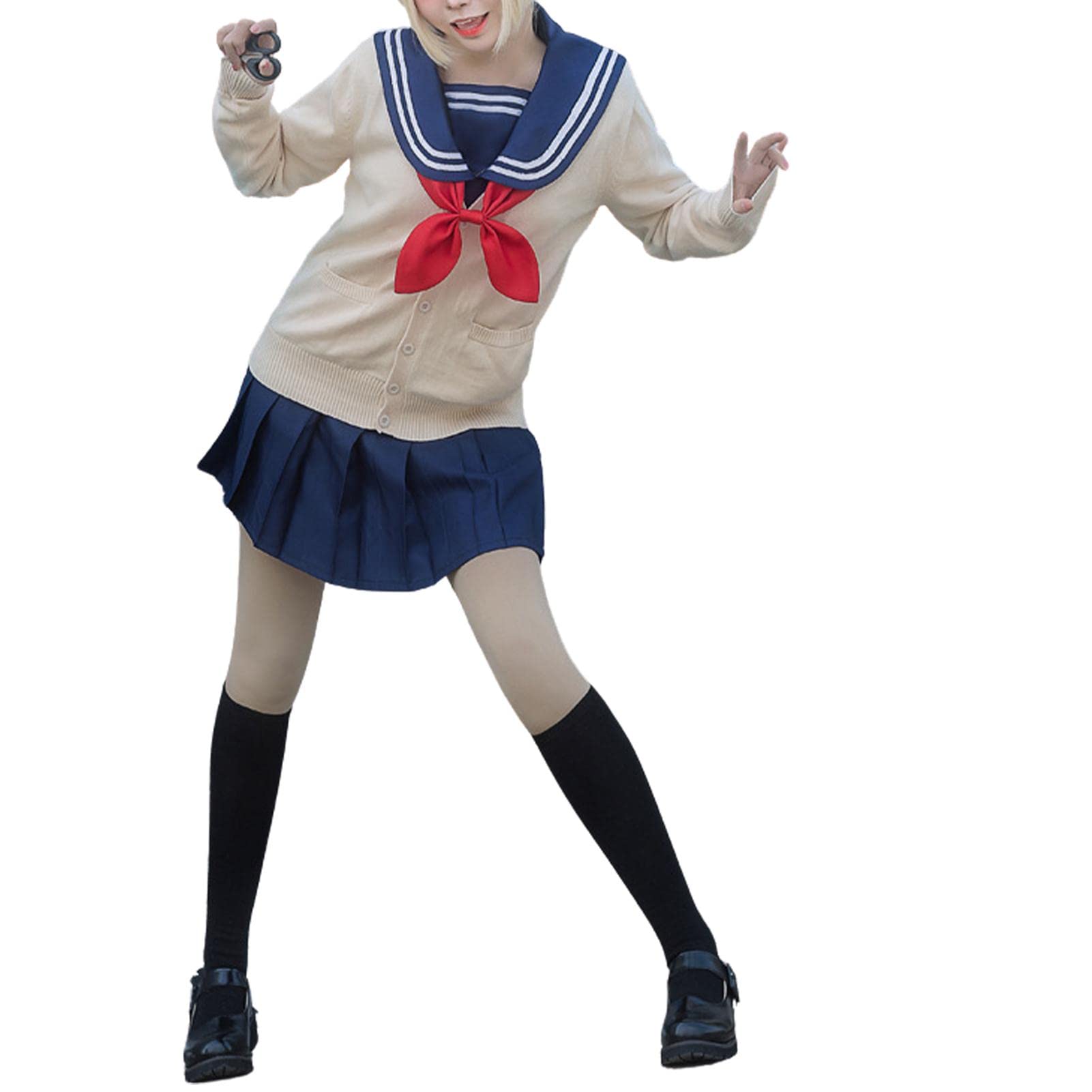 Anime Manga Schoolgirl In Sailor Suit Blue Skirt Stock Illustration -  Download Image Now - Characters, Teenage Girls, Adult - iStock