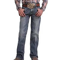Cinch Boy's Relaxed Fit Dark Wash Jeans