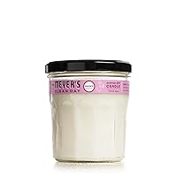 MRS. MEYER'S CLEAN DAY Soy Aromatherapy Candle, 35 Hour Burn Time, Made with Soy Wax and Essential Oils, Peony, 7.2 oz