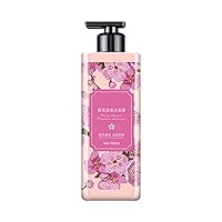 500ml Sakura Body Wash for Women Long-Lasting Fragrance, Removes Dirt,Oil Controls Moisturizing Body Care Cleansers for Shower Gels