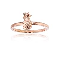 DECADENCE Sterling Silver Rose Pineapple Fashion Ring
