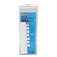 Redi-Tag, RTG31010, Permanent Stick Write-On Index Tabs, 416 / Pack, White, 416 Tabs