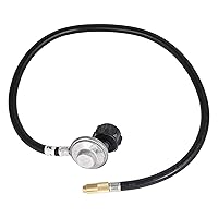 Blackstone 5471 Propane Adapter Hose & Regulator for 20 lb Tank, Gas Grill & Griddle - Weather Resistant & Corrosion Resistant - Extends Up To 3 Feet