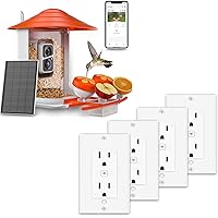 Smart Outlet in-Wall Bird Feeder with Camera