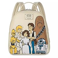 Loungefly Star Wars Mini Backpack, Multicolor, 5.0 liters