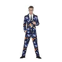 Smiffys Men's Space Suit, Jacket, Trousers & Tie
