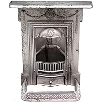 Phoenix Models Dollhouse Victorian Wilkswood Fireplace Kit Miniature Metal Accessory 1:12